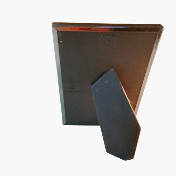 Silver Toned Photo Frame 5x7 Intercraft Tabletop Wall Mount - Picture 6 of 8